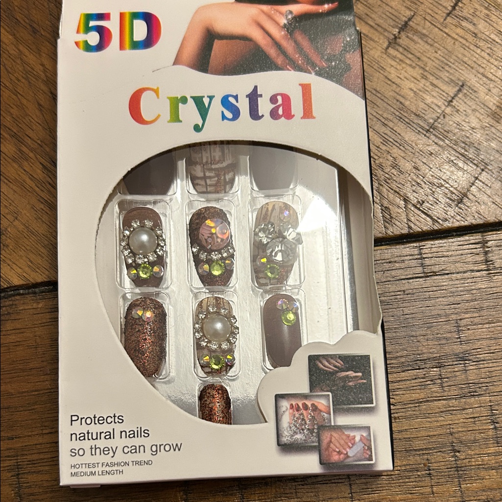 5d Nail Art Set  Brown